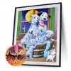 Window Dogs - Full Round Diamond - 40x50cm