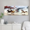 100x50cm Nine Running Horses - Full Round Diamond - 100x50cm