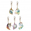 5pcs Keychain Horse Key Ring