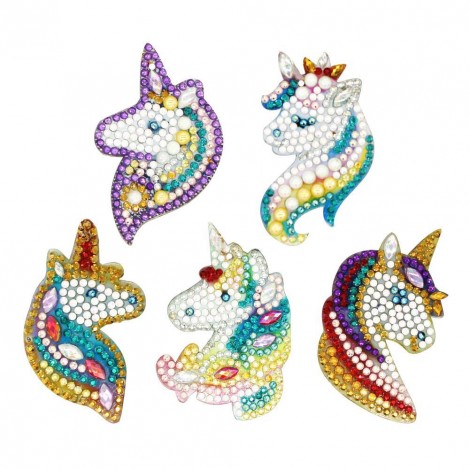 5pcs Keychain Horse Key Ring