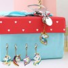 5pcs Keychain Horse Key Ring