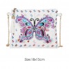 Butterfly Leather Chain Messenger Bags