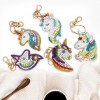 5pcs Keychain Horse Key Ring
