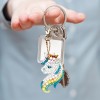 5pcs Keychain Horse Key Ring