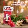 Diamond Pendant - Christmas Stockings Apple Candy Gift Bag