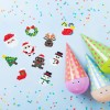 Kids Round Christmas Stickers