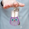 5pcs Bird Keychains Pendant