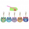 5pcs Bird Keychains Pendant