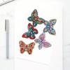 5pcs Butterfly Keychain