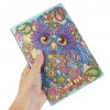 Owl Bird 50 Pages A5 Drawing Notebook