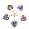5pcs/set Love Heart Keychain