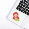 DIY Stickers - 8Pcs Mermaid Princess