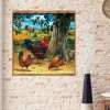 Village Fowl - Full Diamond Painting - 30x30cm