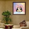 2 Penguins  - Full Diamond Painting - 30x30cm