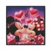 Cartoon mouse - 11CT Stamped Cross Stitch - 40x40cm