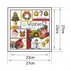 Winter - 14CT Stamped Cross Stitch - 27x27cm