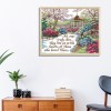 True Love Lasts Forever - 14CT Stamped Cross Stitch - 44x35cm