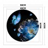 Blue Love - 11CT Stamped Cross Stitch - 50x50cm