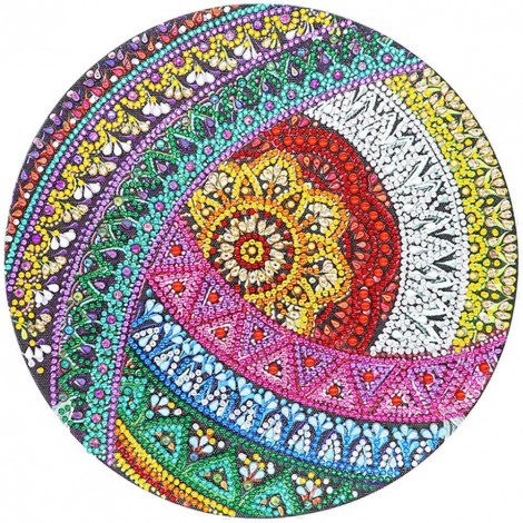 Mandala - Special Shaped Diamond - 30x30cm