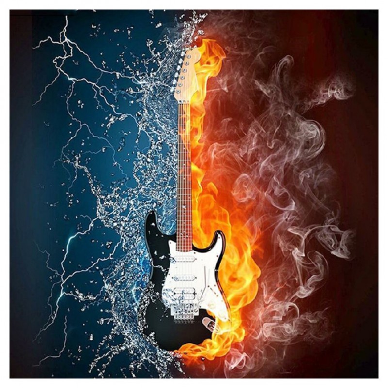 Cross Stitch Guitar ...