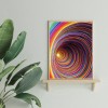 Stripe Vortex - Full Round Diamond - 30x40cm