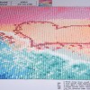 Love Beach - Full Square Diamond - 25x25cm