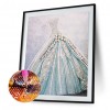 Wedding Dress Part - Special Shaped Diamond - 30x40cm