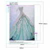 Wedding Dress Part - Special Shaped Diamond - 30x40cm