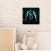Black Warrior  - Full Round Diamond - 30x30cm