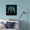 Black Warrior  - Full Round Diamond - 30x30cm