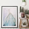 Wedding Dress Part - Special Shaped Diamond - 30x40cm