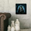 Black Warrior  - Full Round Diamond - 30x30cm