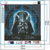 Black Warrior  - Full Round Diamond - 30x30cm