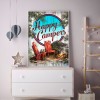 Camping - Full Round Diamond - 30*40cm