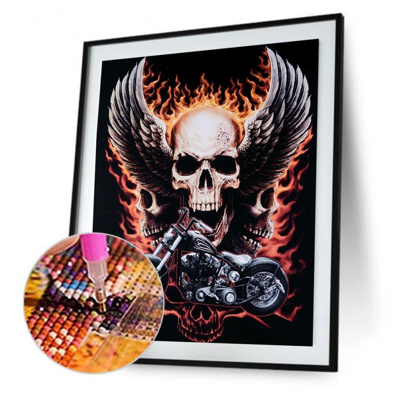 Motorcycle Skull  - ...