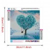 Love Tree  - Full Round Diamond - 30x30cm
