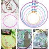 5pcs Plastic Hoop Ring Hoop Frame - Cross Stitch Accessories