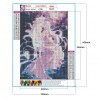 Cartoon Horse Angel - Full Round Diamond - 30x40cm