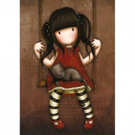 Cartoon Goreth Dolls - Full Round Diamond - 30x40cm