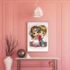 Boy Girl - Full Round Diamond - 30x40cm