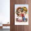 Boy Girl - Full Round Diamond - 30x40cm