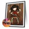 Cartoon Goreth Dolls - Full Round Diamond - 30x40cm