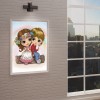 Boy Girl - Full Round Diamond - 30x40cm