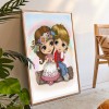 Boy Girl - Full Round Diamond - 30x40cm