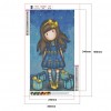 Cartoon Goreth Dolls - Full Round Diamond - 30x50cm