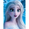 Princess Elsa - Full Round Diamond - 30x40cm