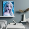 Princess Elsa - Full Round Diamond - 30x40cm