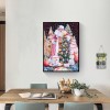 Santa Claus - Full Round Diamond - 30x40cm