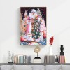 Santa Claus - Full Round Diamond - 30x40cm