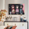 Cartoon Goreth Dolls - Full Round Diamond - 40x30cm